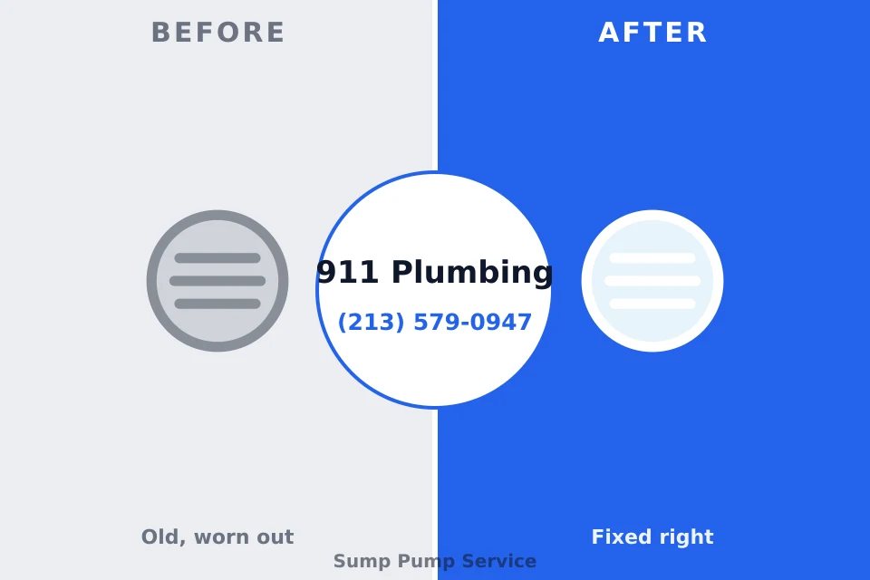 Before and after: plumbing company Jacksonville, AL